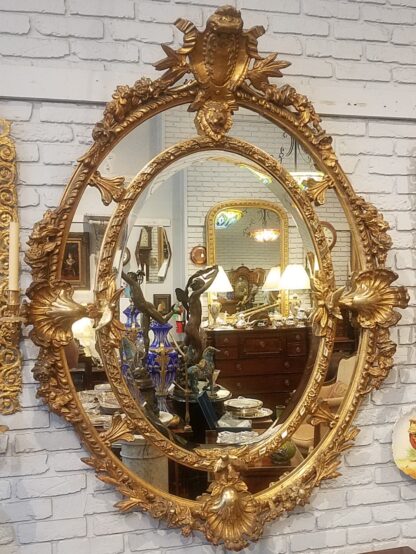 Nap III Oval Cushion Mirror