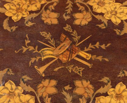 Inlaid Mahogany Tray Table - Image 2