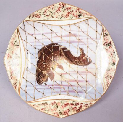 Porcelain Limoges Fish Service Set - Image 5