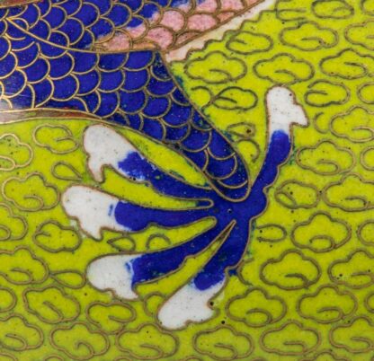 Pair of Chinese Old Cloisonne Vases - Image 5