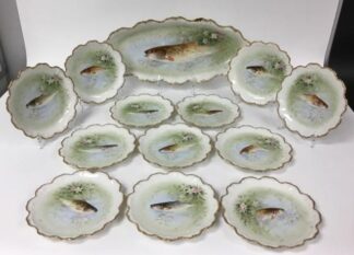 Limoges Fish Set