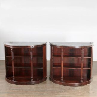 Pair Rosewood Bookcases (Copy)
