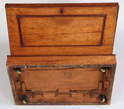 Large 19th century English mahogany cellarette - Image 5